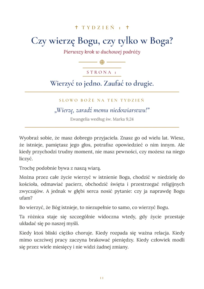Strona 1: Słowo Boże i rozważanie